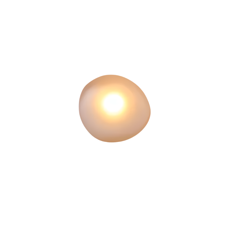 PebbleGlow Minimalistische LED-Wandleuchte aus Glas – Ansicht 27 von 40