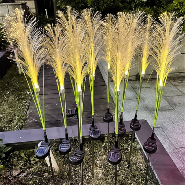 ReedGlow Solar-Schilfrohr Leuchte mit Farbwechsel – Solarleuchte – Ansicht 10 von 11