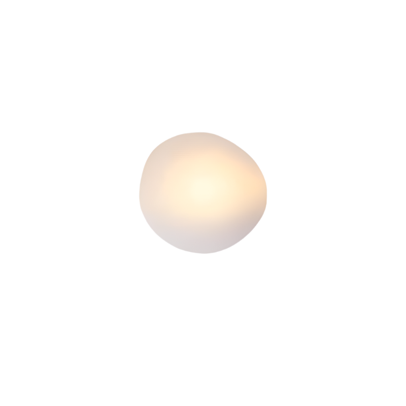 PebbleGlow Minimalistische LED-Wandleuchte aus Glas – Ansicht 28 von 40