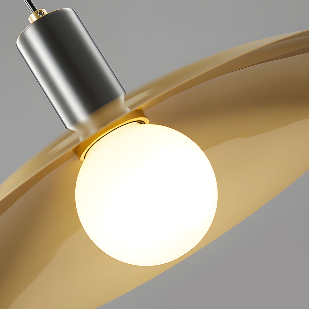AureoLux Vintage LED-Pendelleuchte in Messing & Glas – Ansicht 10 von 11