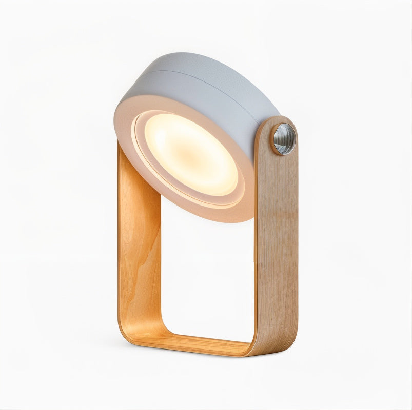 AmberWood Dimmbare LED-Laterne mit USB-Ladefunktion – Tischleuchte aus Metall – Ansicht 5 von 8