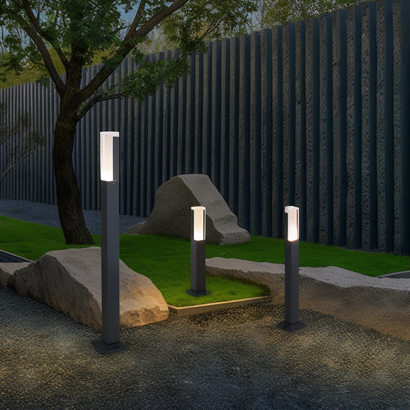 LumaSäule LED-Pfeilerleuchte für Garten & Rasen – Gartenleuchte – Ansicht 3 von 16