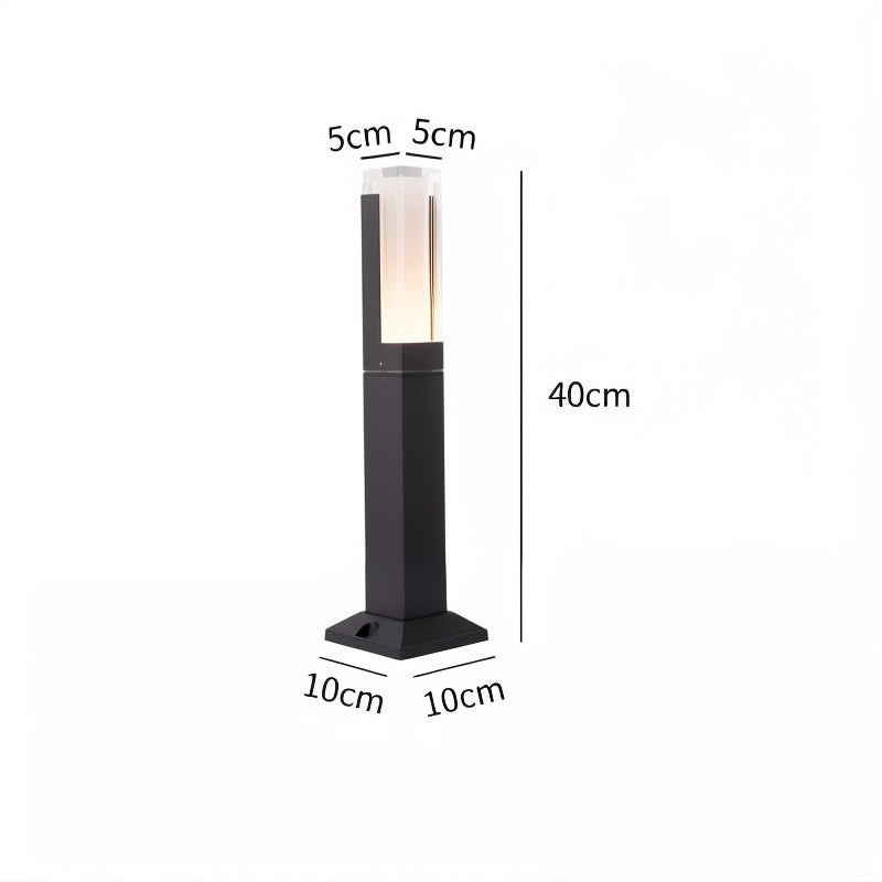 LumaSäule LED-Pfeilerleuchte für Garten & Rasen – Gartenleuchte – Ansicht 14 von 16