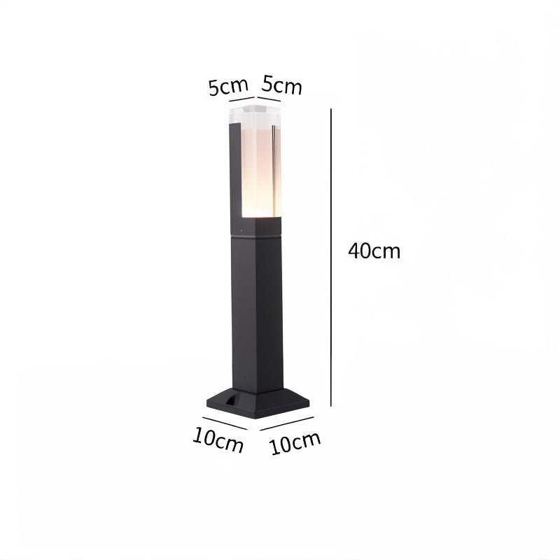 LumaSäule LED-Pfeilerleuchte für Garten & Rasen – Gartenleuchte – Ansicht 10 von 16