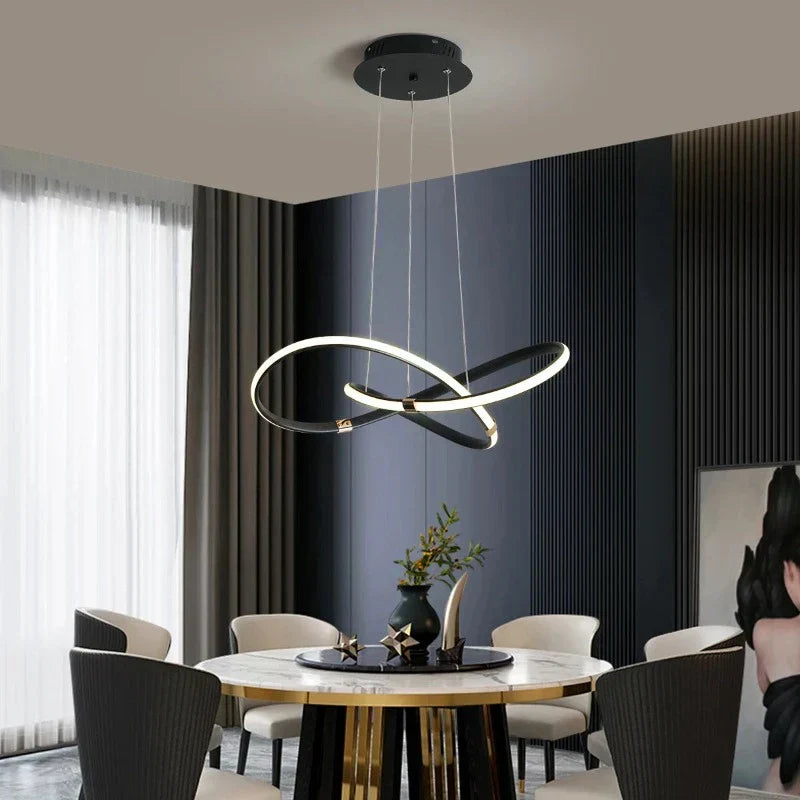 RundoLux Moderne Ring-Pendelleuchte