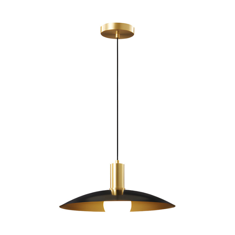 AureoLux Vintage LED-Pendelleuchte in Messing & Glas – Ansicht 6 von 11