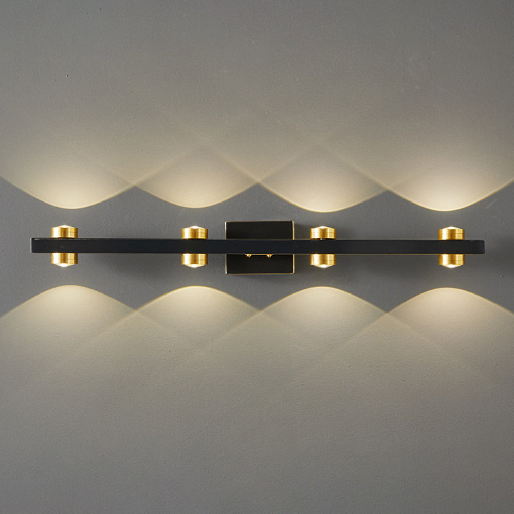 Arcolo Elegante LED-Wandleuchte mit mehreren Lichtköpfen