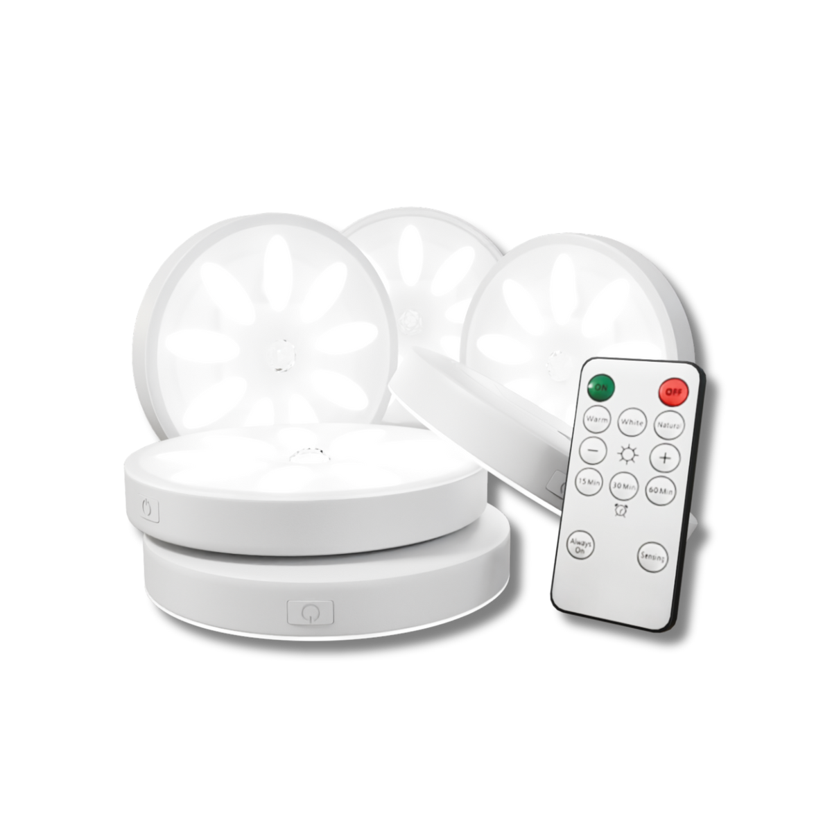 JolanWisp Magnetische LED-Spots mit Bewegungssensor – Deckenleuchte – Ansicht 6 von 7