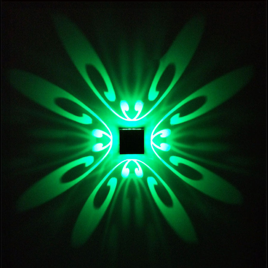 ColorBeam LED-Wandleuchte mit bunten Lichtprojektionen – Ansicht 5 von 6