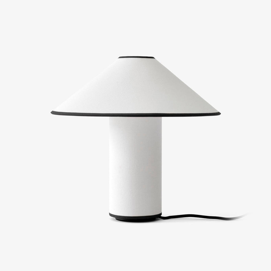 Amara Tischlampe Eleganter Stoffschirm in Beige – Tischleuchte aus Metall – Ansicht 24 von 40