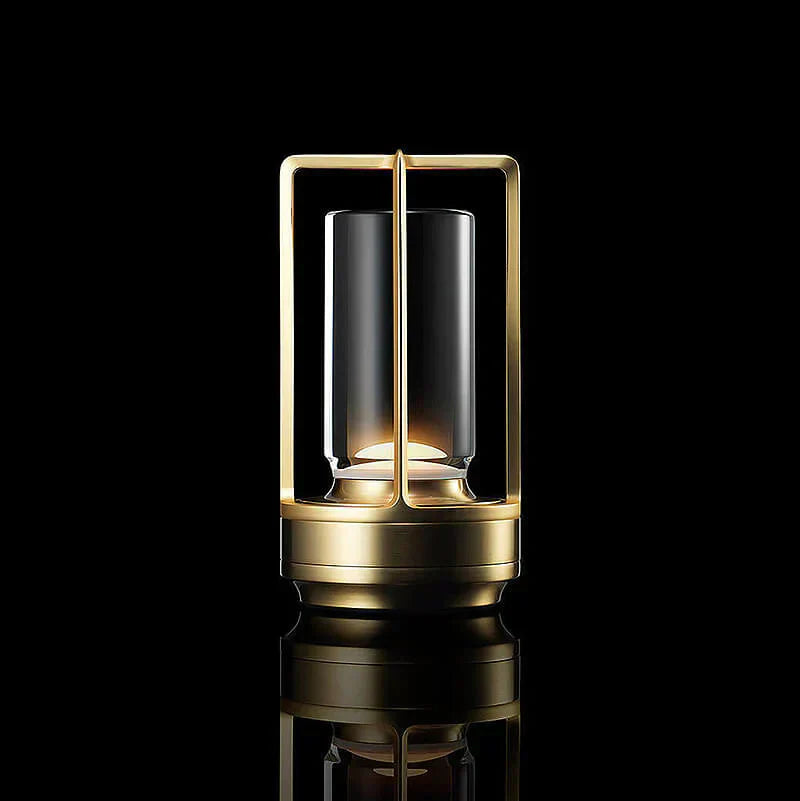 NordiCielo Dimmbare Kristallglas-Tischlampe – Tischleuchte – Ansicht 14 von 16
