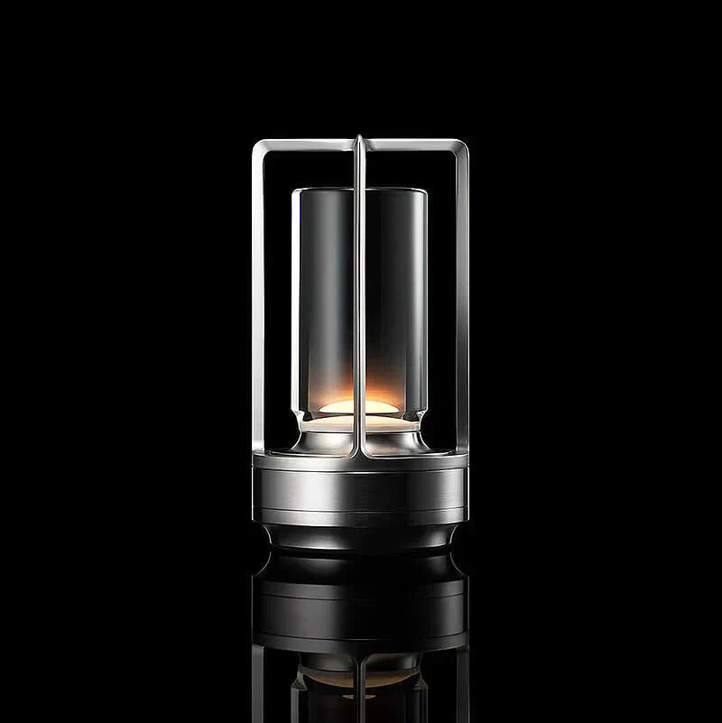 NordiCielo Dimmbare Kristallglas-Tischlampe – Tischleuchte – Ansicht 15 von 16