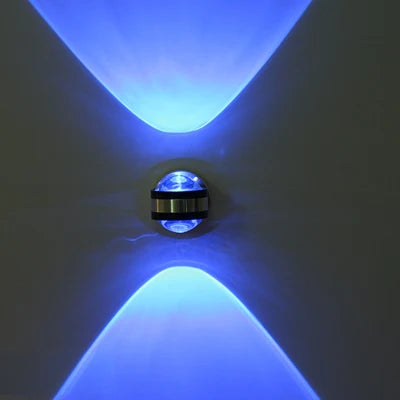ColorGlow LED-Kristall-Wandleuchte mit Farbwechsel – Ansicht 8 von 13