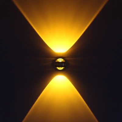 ColorGlow LED-Kristall-Wandleuchte mit Farbwechsel – Ansicht 2 von 13