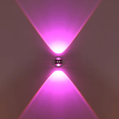 ColorGlow LED-Kristall-Wandleuchte mit Farbwechsel – Ansicht 9 von 13