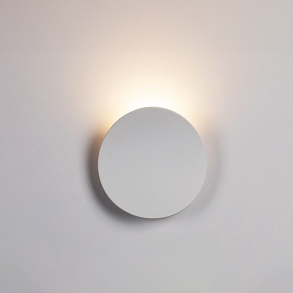 AluDisc Minimalistische LED-Wandleuchte aus Aluminium – Ansicht 14 von 17