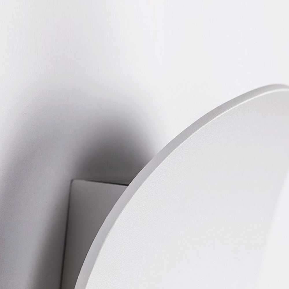 AluDisc Minimalistische LED-Wandleuchte aus Aluminium – Ansicht 16 von 17