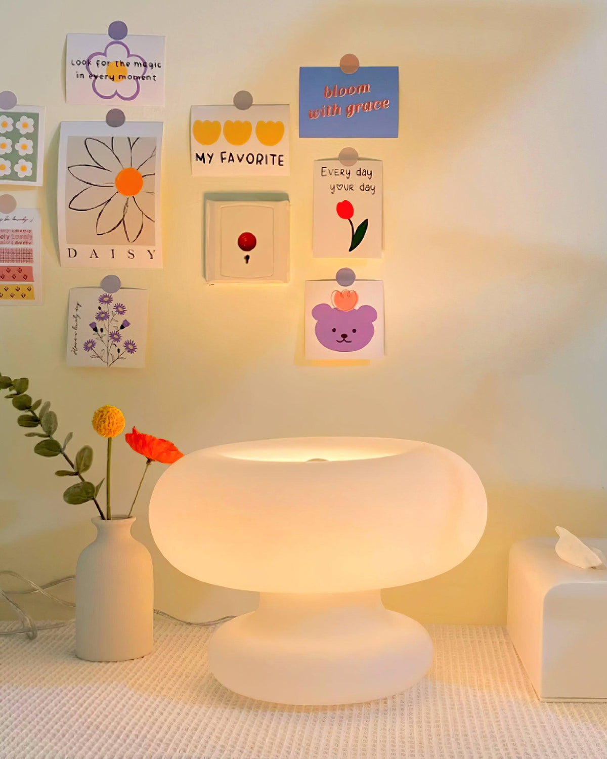 HaloLum Donut-Tischlampe mit warmem Licht – Tischleuchte – Ansicht 20 von 40