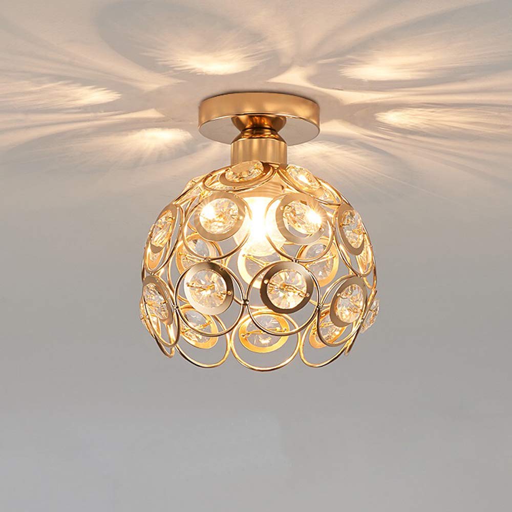 CristalLux Kristall-Deckenleuchte mit Gold-Finish – Ansicht 7 von 12