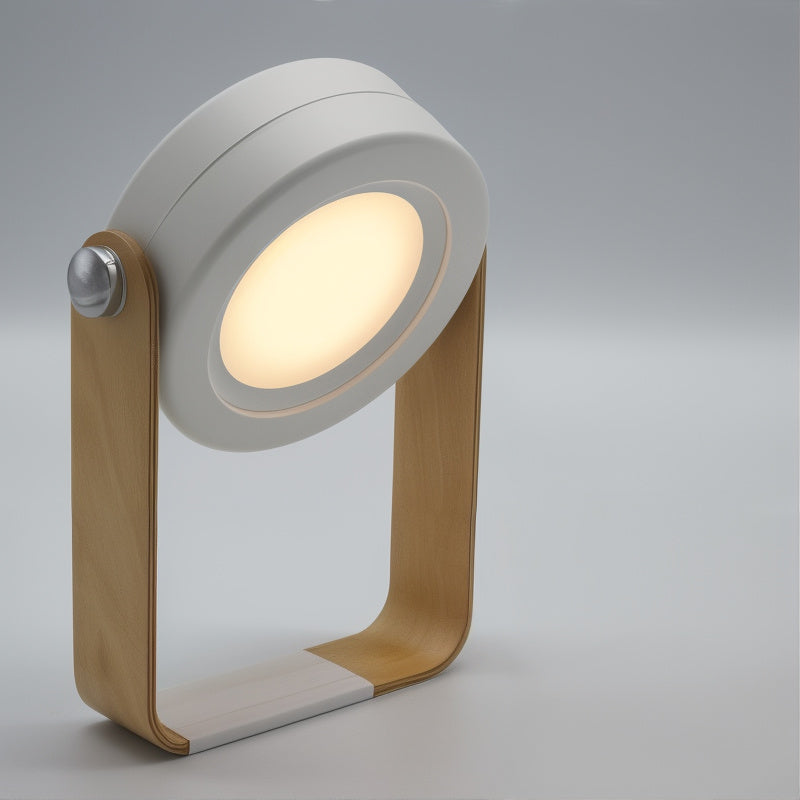 AmberWood Dimmbare LED-Laterne mit USB-Ladefunktion – Tischleuchte aus Metall – Ansicht 6 von 8