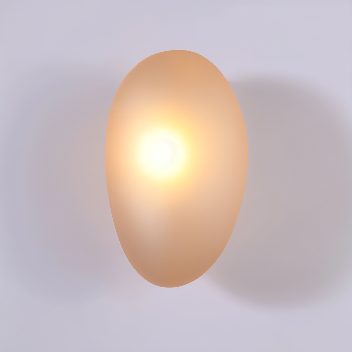 PebbleGlow Minimalistische LED-Wandleuchte aus Glas – Ansicht 40 von 40