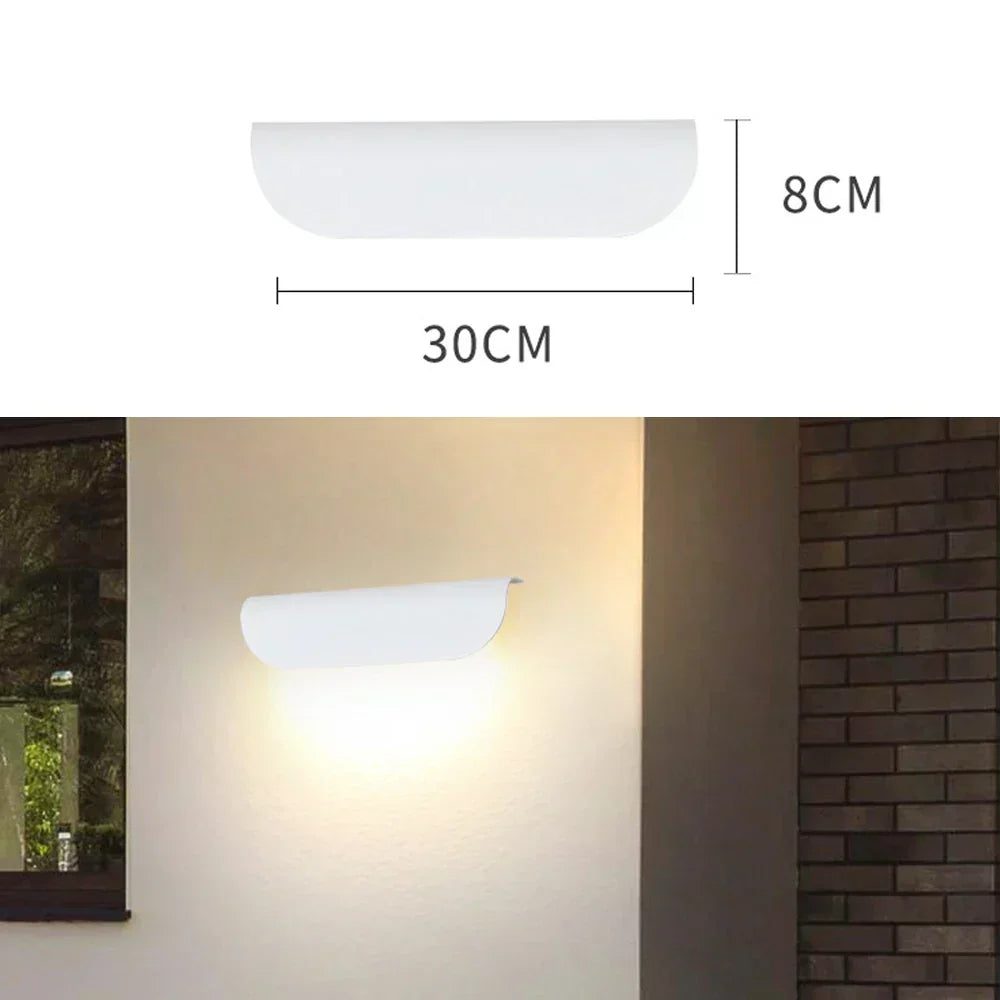 NovaBeam LED Außenwandleuchte für Fassade & Eingang – Ansicht 8 von 8
