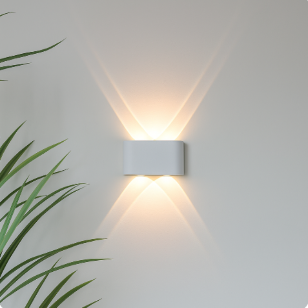 VitroGrove Wetterfeste LED-Wandleuchte für innen & außen – Außenwandleuchte – Ansicht 6 von 14