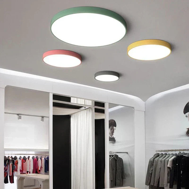 ChromaLux Multicolor LED-Deckenleuchte mit Stimmungsmodi – Ansicht 3 von 21