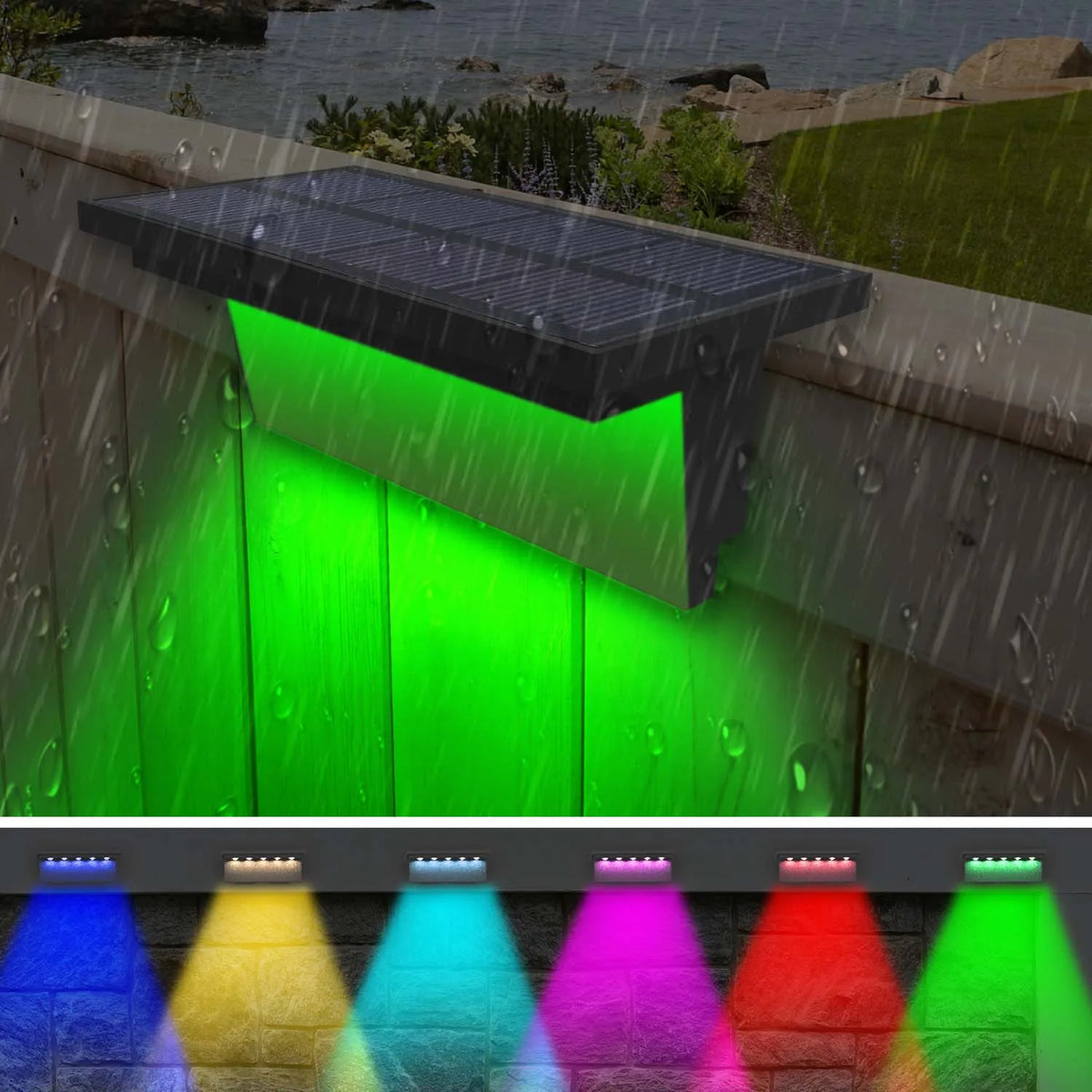 EcoFlare Solar-Lichterkette für Garten & Terrasse – Ansicht 6 von 8