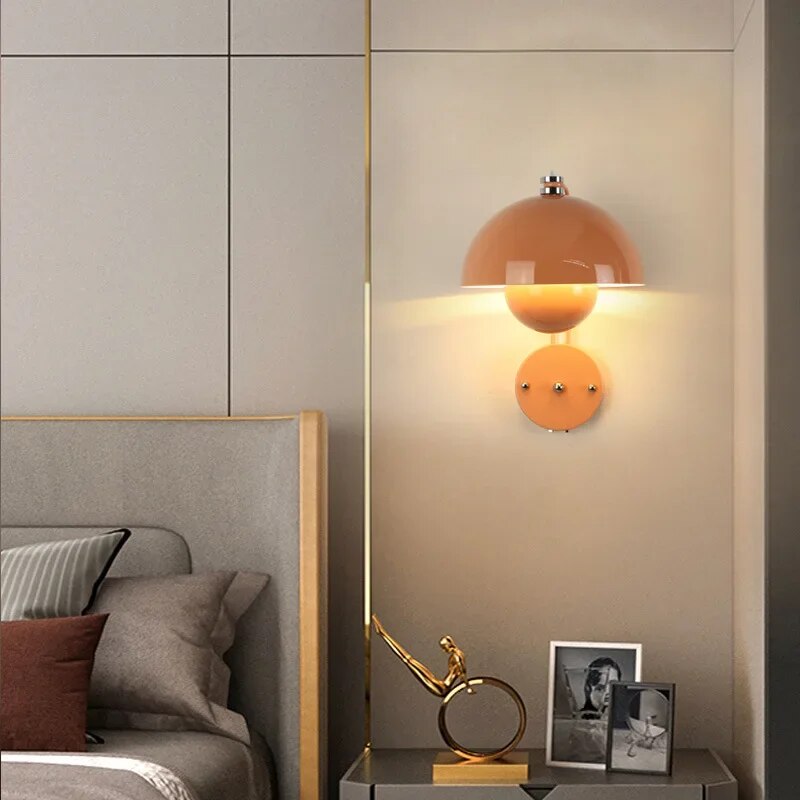 MushroomGlow LED-Wandleuchte im Pilzdesign – Ansicht 2 von 13