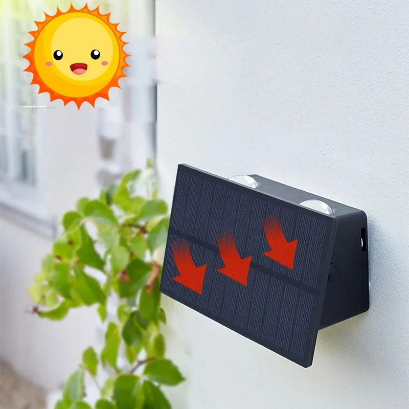 SolBalko Solar-Balkonleuchte mit Warmlichtdesign – Solarleuchte – Ansicht 4 von 8