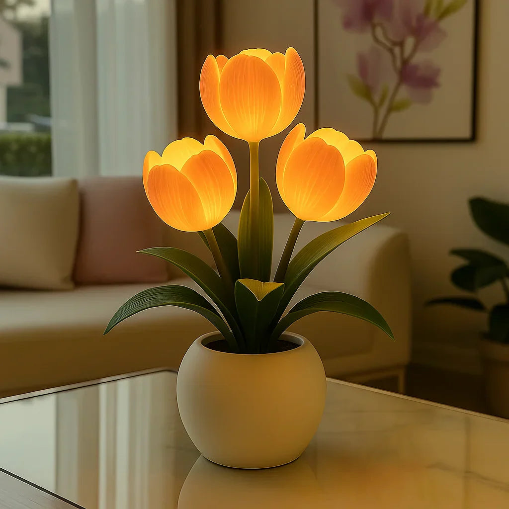 Tulipia LED Tulpenlampe mit Dimmfunktion – Tischleuchte – Ansicht 2 von 6