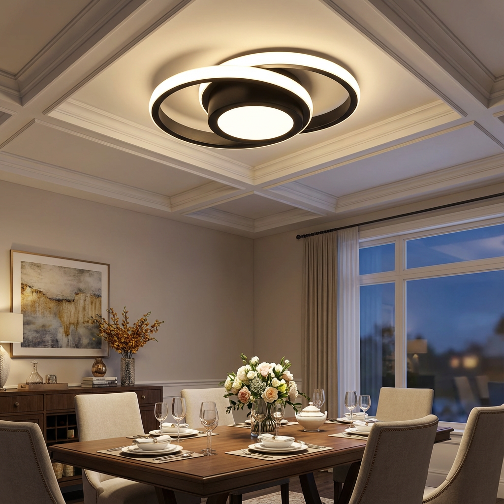 IsaraNova Platzsparende LED-Deckenleuchte – Ansicht 12 von 13