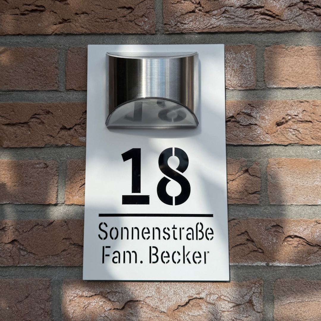 Numia Hausnummernschild – Ansicht 6 von 6