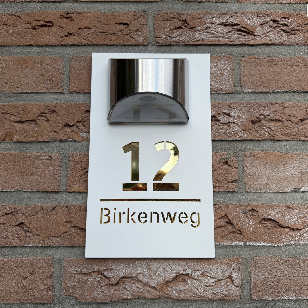 Numia Hausnummernschild – Ansicht 4 von 6