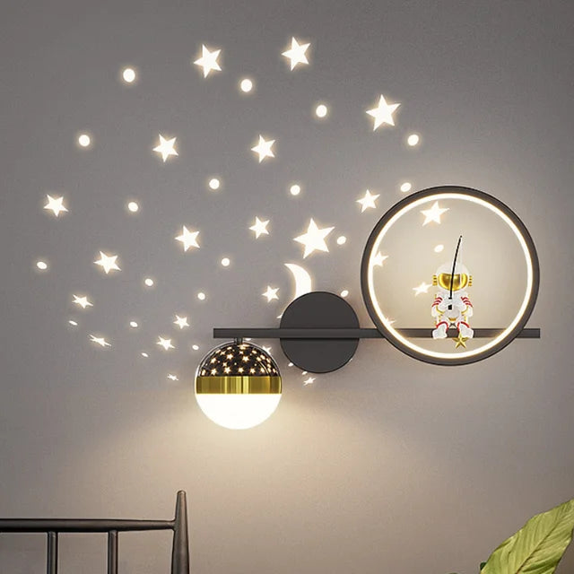 SchlummerLux Sanfte Wandleuchte fürs Kinderzimmer – Nachtlicht – Ansicht 11 von 14