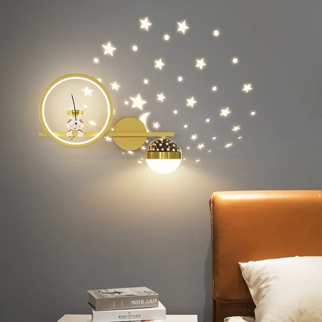 SchlummerLux Sanfte Wandleuchte fürs Kinderzimmer – Nachtlicht – Ansicht 10 von 14