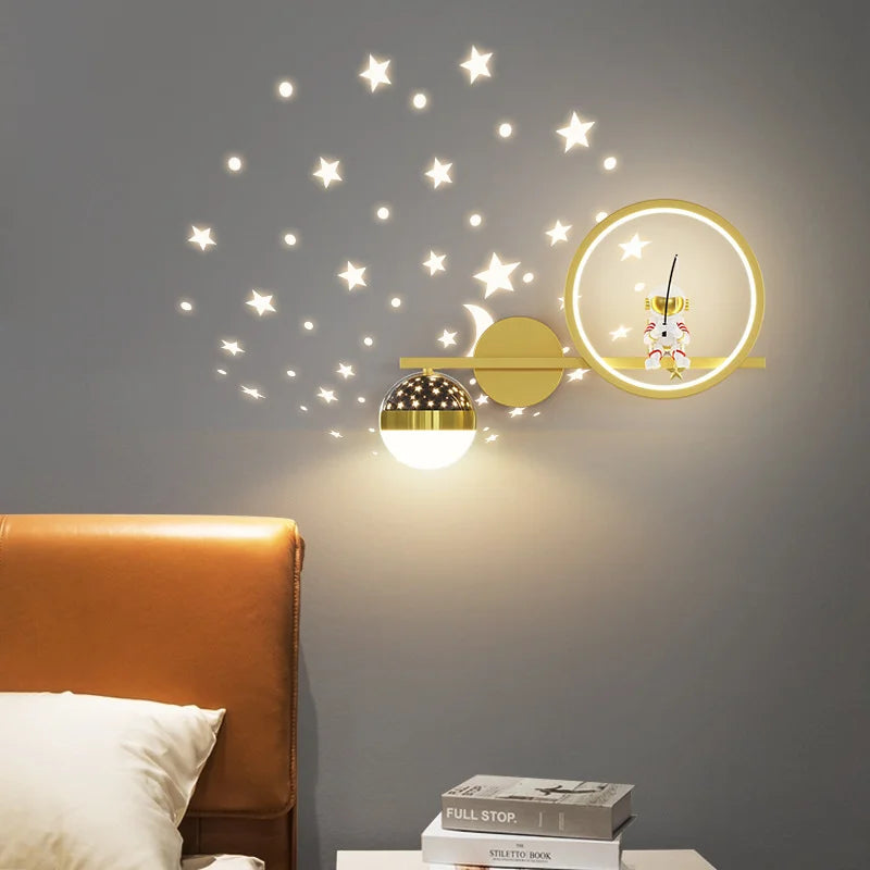 SchlummerLux Sanfte Wandleuchte fürs Kinderzimmer – Nachtlicht – Ansicht 13 von 14