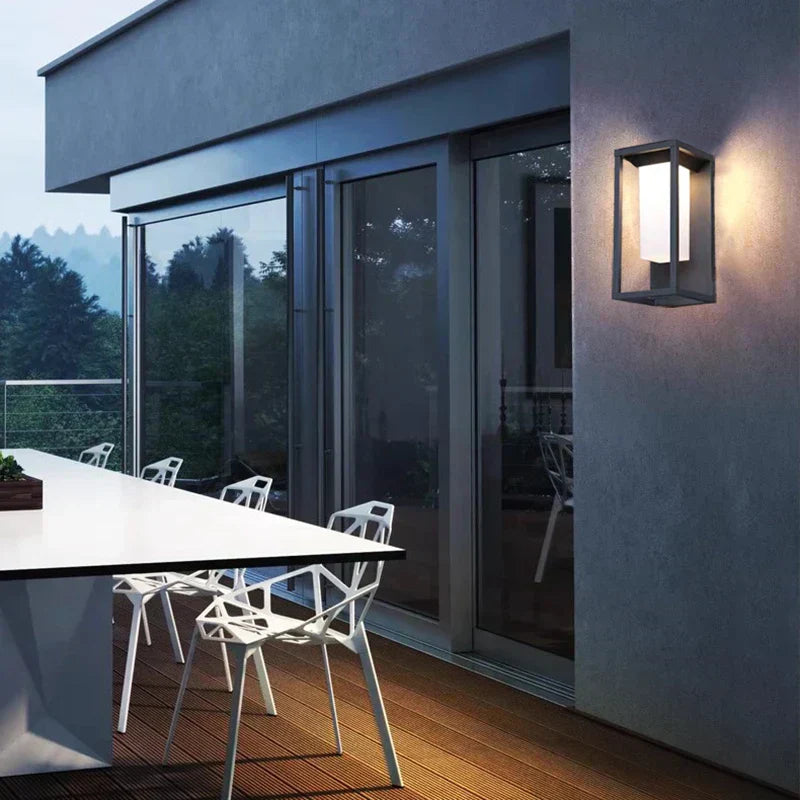 LumenArc Moderne LED-Außenwandleuchte – Ansicht 2 von 7