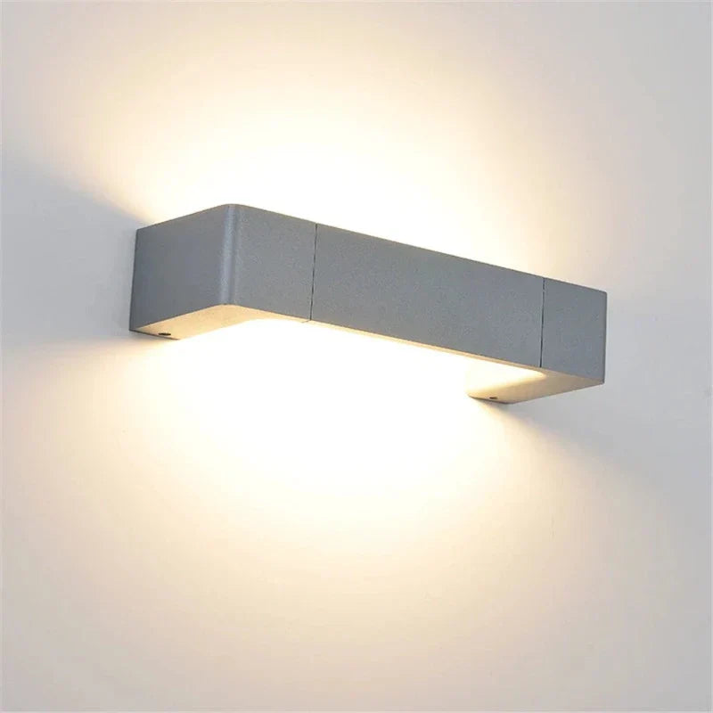 AquaLuma Wasserdichte LED-Wandleuchte für Außenbereiche – Außenwandleuchte – Ansicht 10 von 10