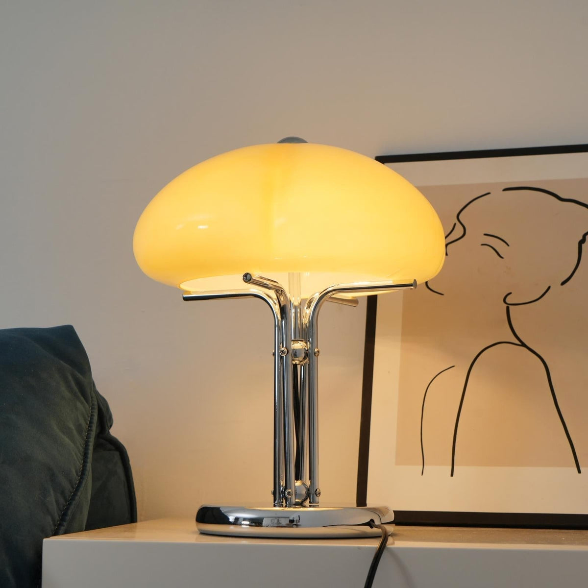 AmberDome Tischlampe im Bauhaus-Stil – Tischleuchte – Ansicht 40 von 40