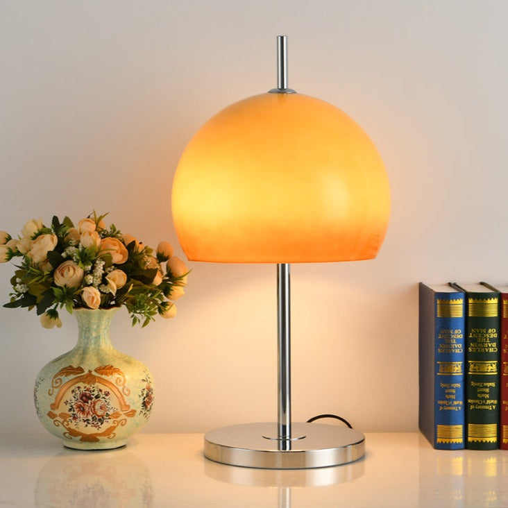 AmberDome Tischlampe im Bauhaus-Stil – Tischleuchte