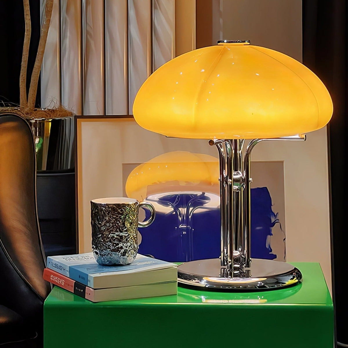 AmberDome Tischlampe im Bauhaus-Stil – Tischleuchte – Ansicht 10 von 40