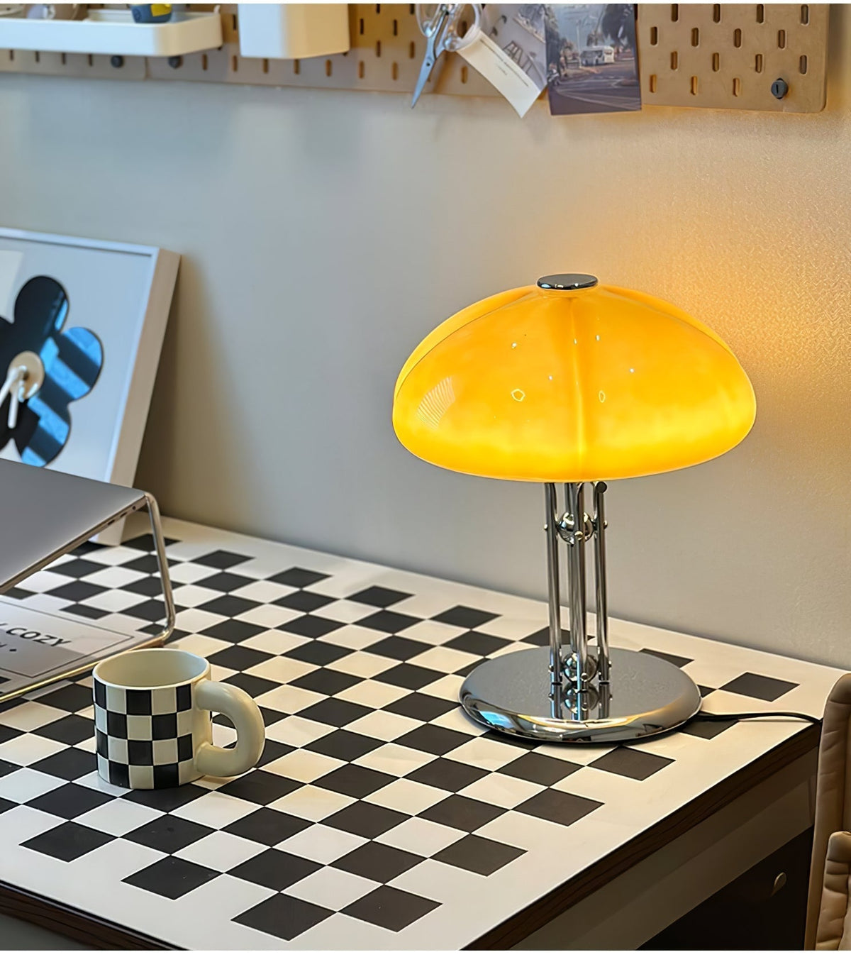 AmberDome Tischlampe im Bauhaus-Stil – Tischleuchte – Ansicht 16 von 40
