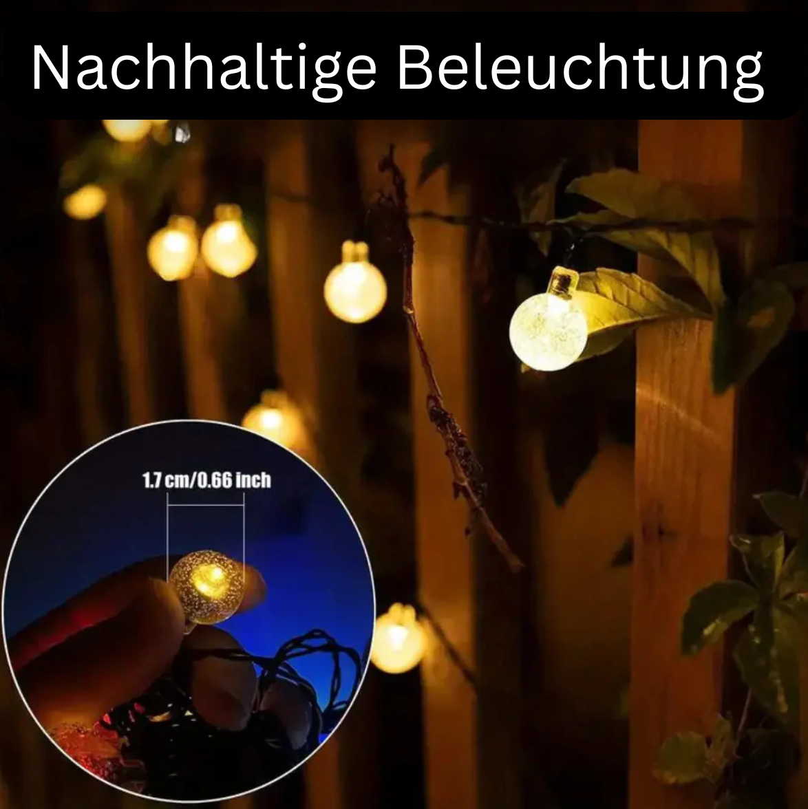 Looma Solar Lichterkette Outdoor – Ansicht 2 von 5
