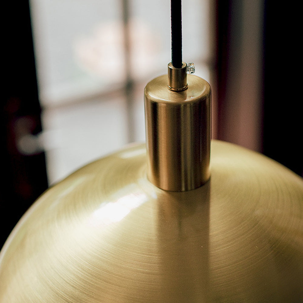AureaDome Messing-Pendelleuchte im Mid-Century-Stil – Ansicht 13 von 16