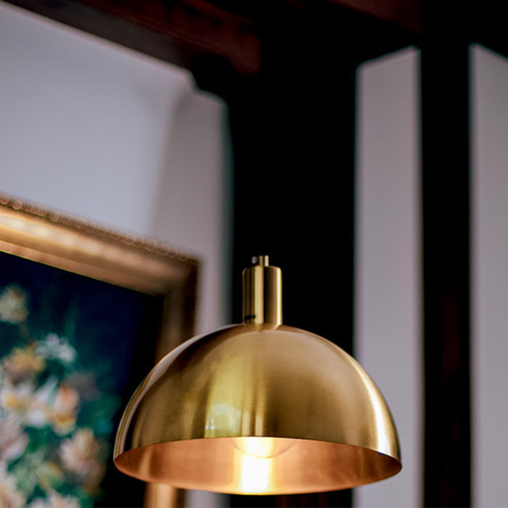 AureaDome Messing-Pendelleuchte im Mid-Century-Stil – Ansicht 12 von 16