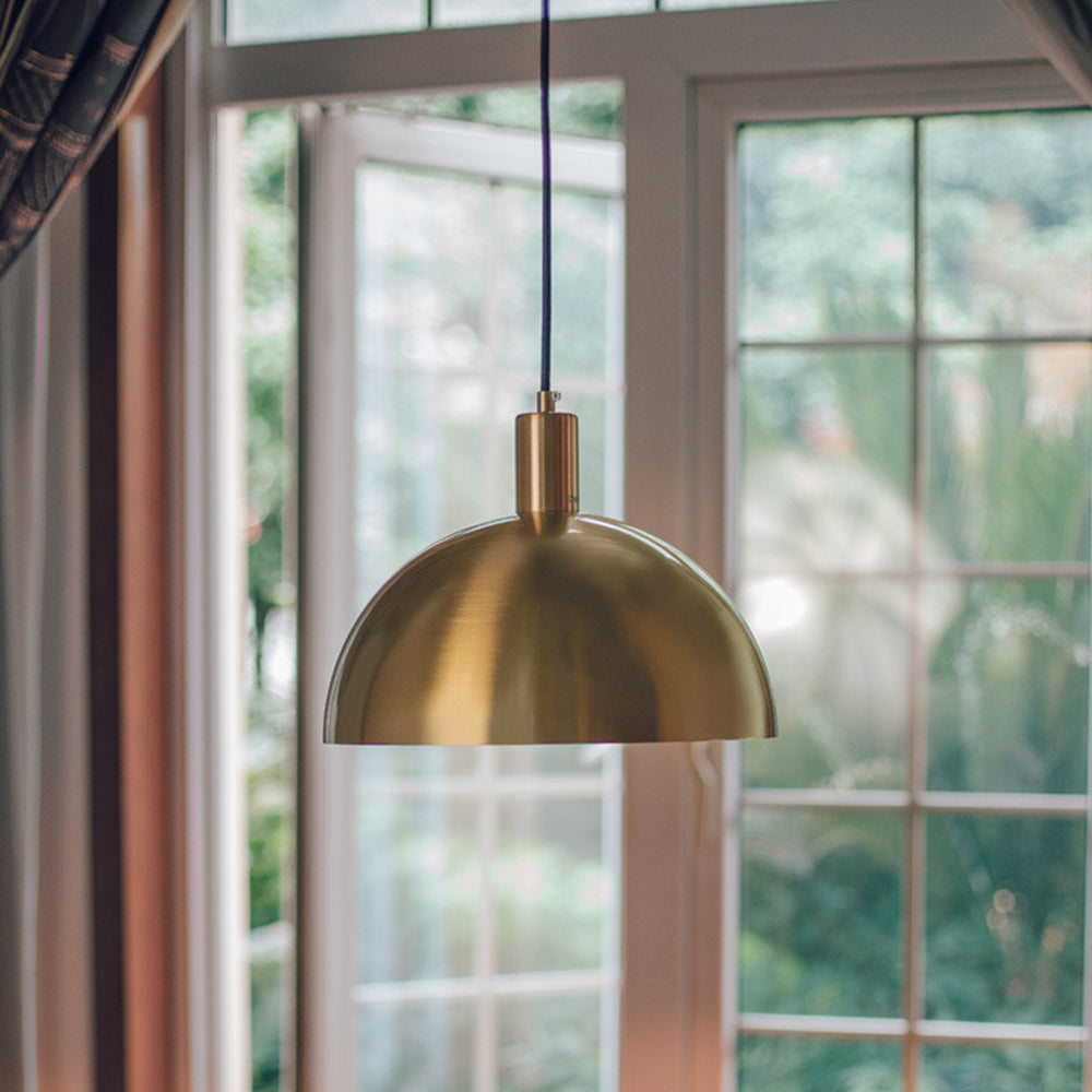 AureaDome Messing-Pendelleuchte im Mid-Century-Stil – Ansicht 9 von 16