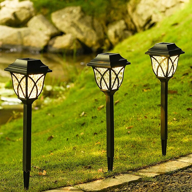 GartenGlanz Solar Wegeleuchten fürs Blumenbeet – Solarleuchte – Ansicht 6 von 7