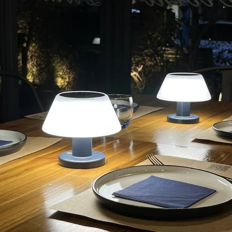 SolGlow Tragbare Solar-Tischleuchte